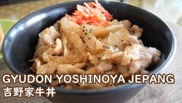 resep gyudon ala yoshinoya japanesestation.com