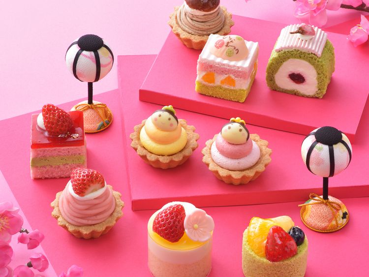 Set Kue Hari Anak Perempuan dari Ginza Cozy Corner