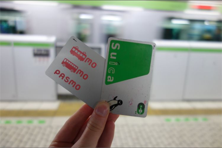 Kartu pasmo dan kartu suica. Tokyocheapo.com
