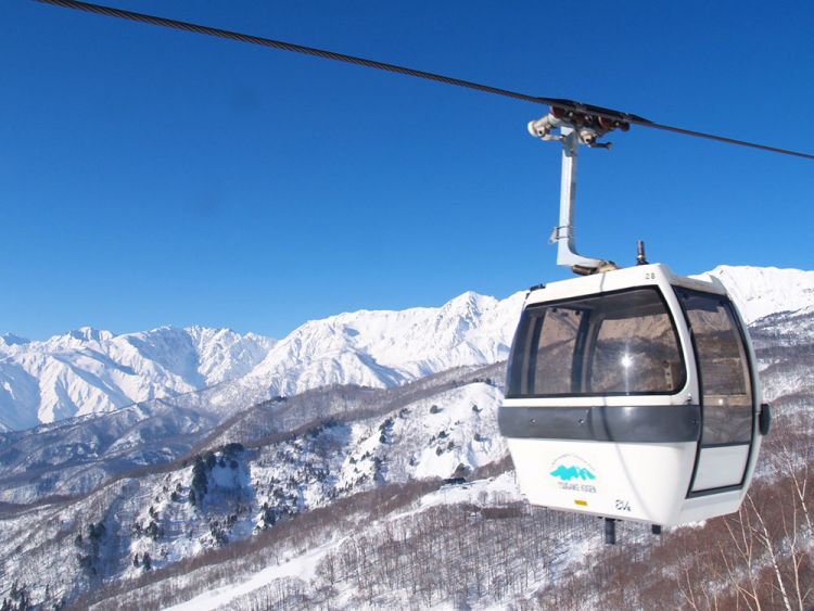 Gondola dan Ropeway di Tsugaike Mountain Resort