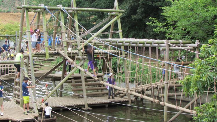 Wisata memacu adrenalin yang ramah anak (Kanagawa Travel Info).