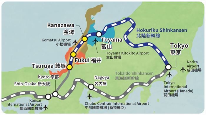 Hokuriku Shinkansen Perpanjang Jalur Mereka hingga ke Fukui, Mudahkan Para Turis untuk Berkunjung