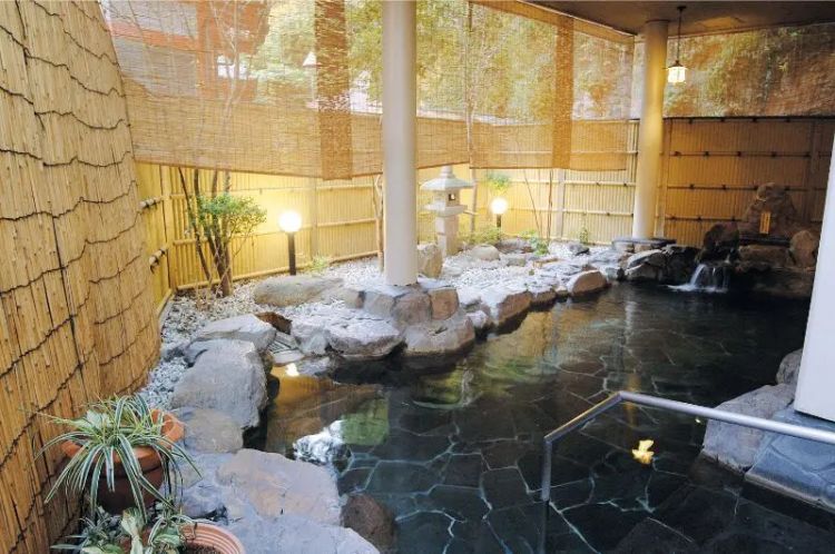 Saginoyu dilengkapi sauna dan area pemandian luar (WAmazing Discover).