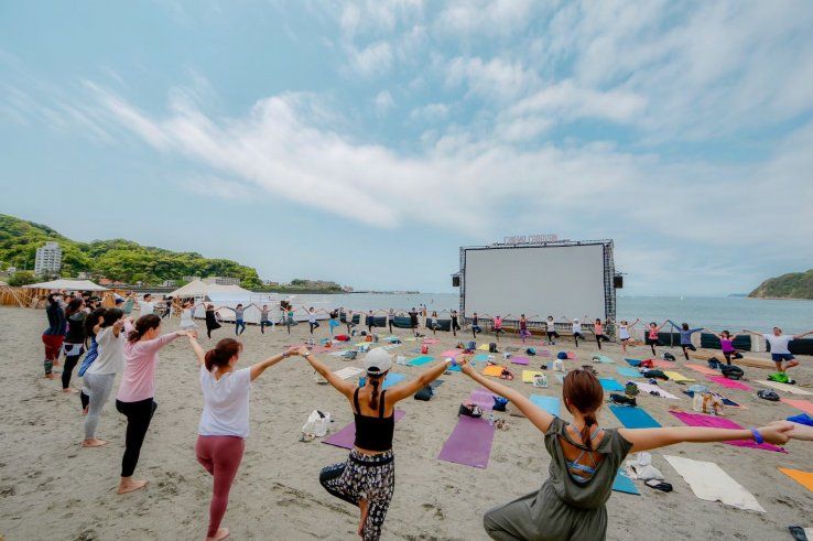Ragam aktivitas yang bisa dinikmati (Zushi Beach Film Festival Executive Committee via Japan Travel)