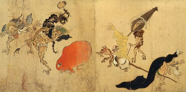Lukisan Sekien tentang Hyakki Yagyou (British Museum)