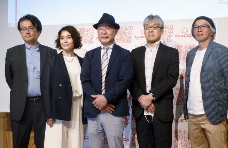 Masuo Ueda, direktur representatif dari Nippon Anime & Film Culture Association (Kyodo).