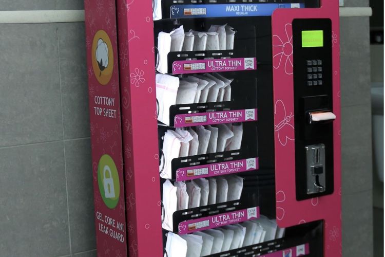 Feminine Hygiene Vending Machine (Vending Locator)
