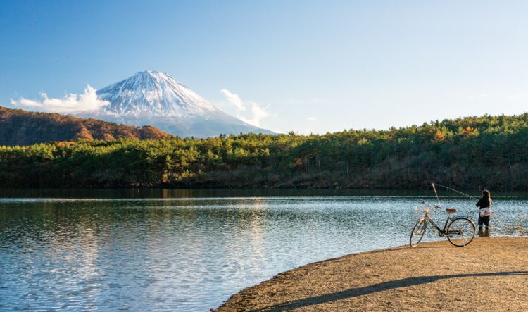 Danau Saiko(Yamanashi Kankou).