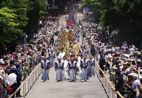 Parade seribu samurai di Tochigi (Tourism of ALL JAPAN x TOKYO).