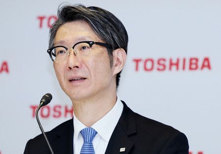 Taro Shimada, Presiden CEO Toshiba (Jiji Press).