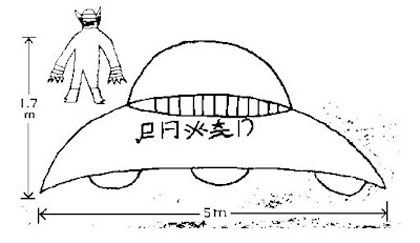 ilustrasi alien pada inside Kofu (Journal News).