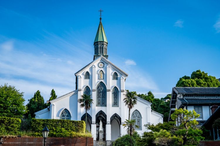 Gereja tua di Nagasaki yang bergaya arsitektur barat