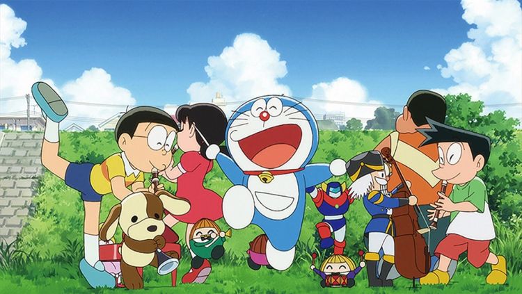 Salah satu adegan di film Doraemon: Nobita's Earth Symphony (Toho via Crunchyroll).