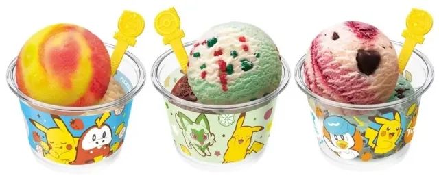 Es krim kolaborasi Baskin-Robbins dan Pokemon (PR Times via SoraNews24).