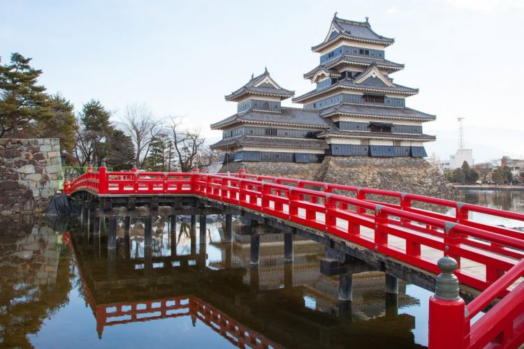 Kastil Matsumoto yang ikonik di Prefektur Nagano (Japan Travel).