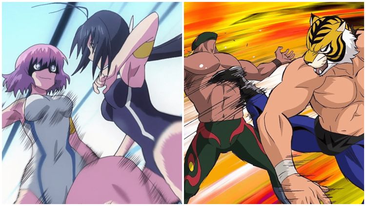 Melihat serunya gulat lewat anime Keijo!!!!!!! dan Tiger Mask W.