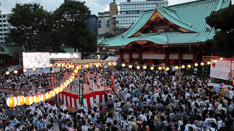 Suasana Kanda Myojin Noryo Matsuri