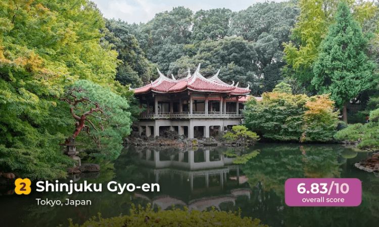 Taman Shinjuku Gyoen di Tokyo (Titan Travel)