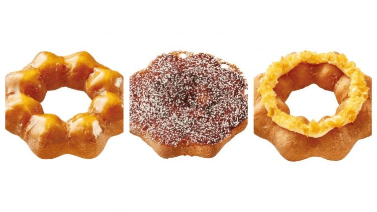 Varian donat rasa ubi jalar dari Mister Donut (PR Times via SoraNews24).