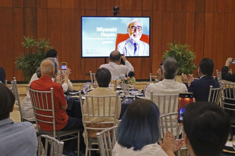 Hayao Miyazaki Raih Penghargaan Ramon Magsaysay 2024