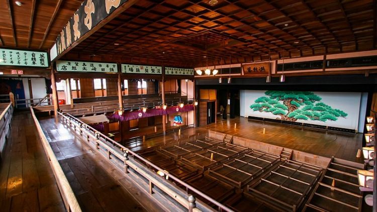 Uchikoza, salah satu teater kabuki yang masih beroperasi di Jepang (Japan Guide).