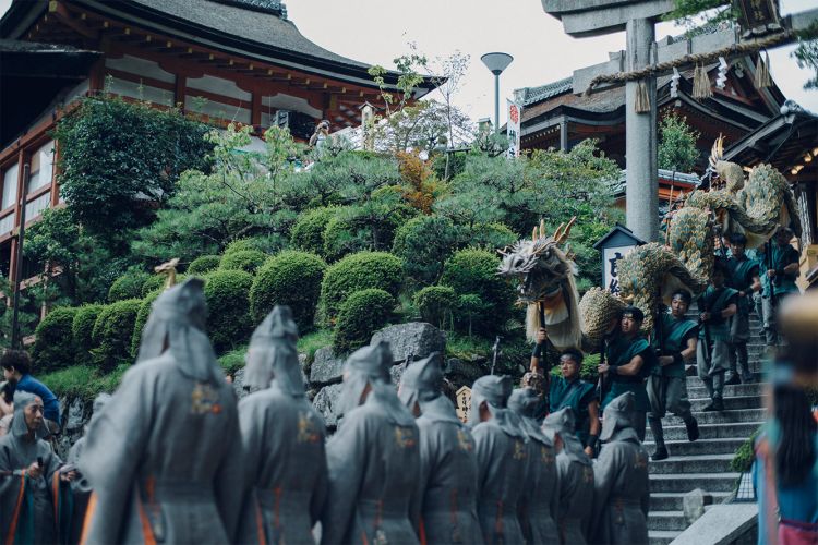 Festival Naga Seiryu-e di Kiyomizudera (Kiyomizudera Official Site)