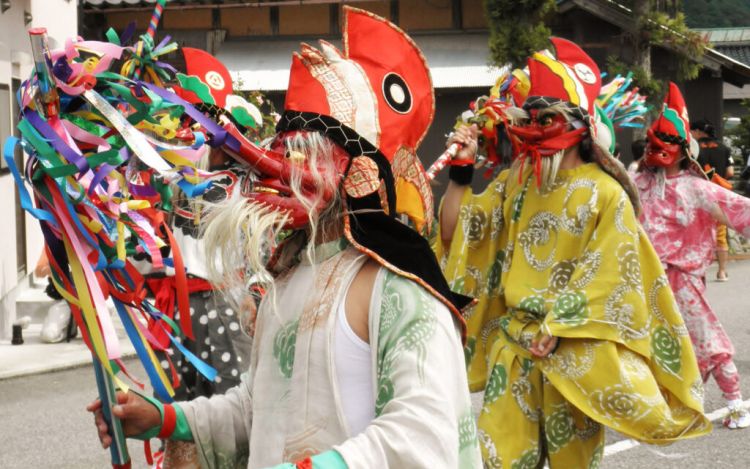 Sarutahiko yang jadi karakter utama di festival (Choco Mint/Pixta via GaijinPot Travel).