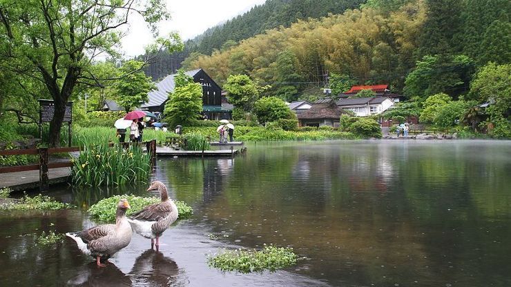 Danau Kinrin, Yufuin.