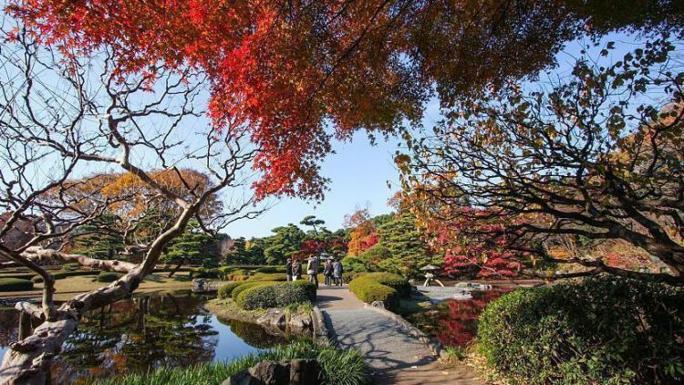 Imperial Palace East Gardens.