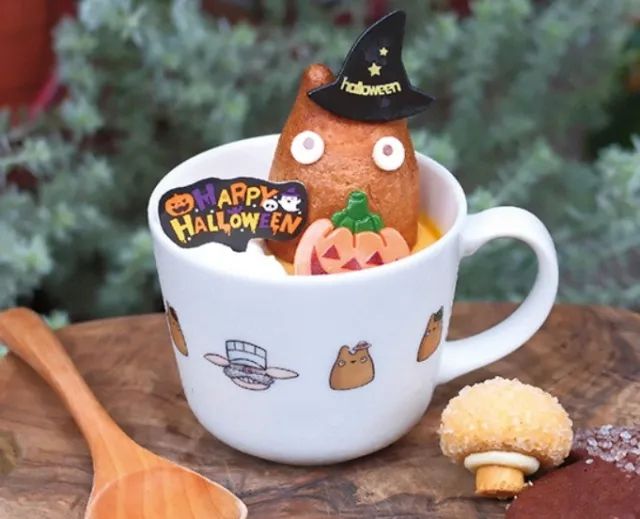 Totoro’s Pumpkin Purin.