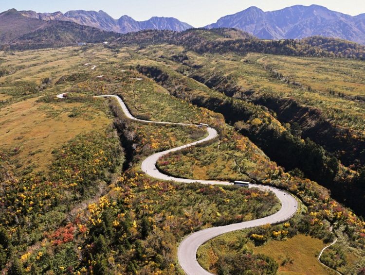 Tateyama Kurobe Alpine Route.