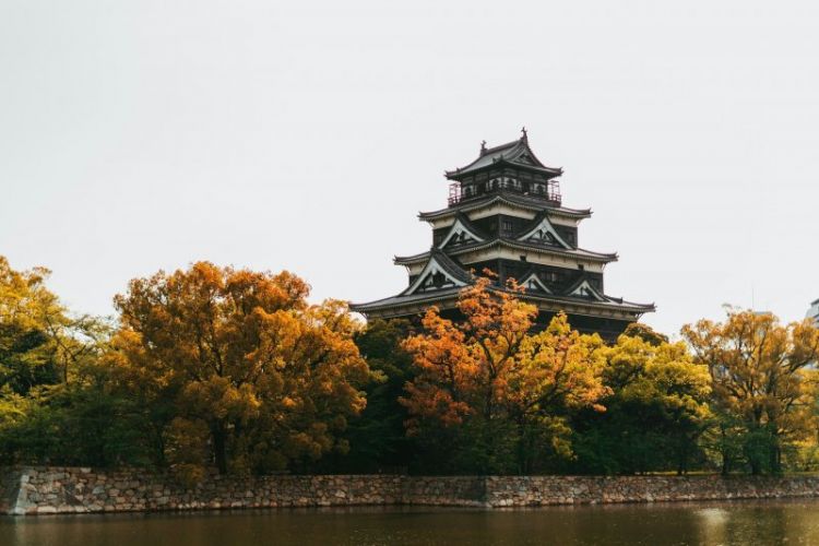 Hiroshima Castle.