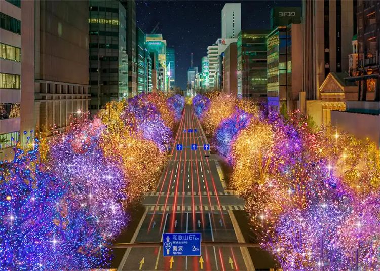 Midosuji Illumination (Hankyu Hanshin Holdings)