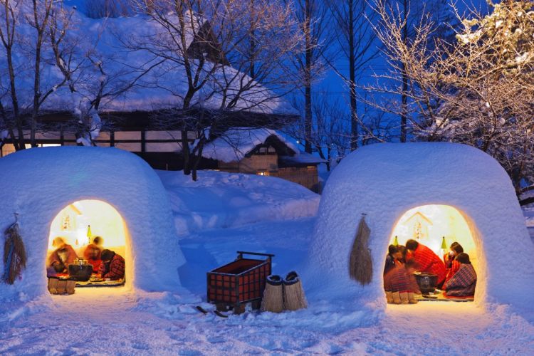 Kamakura Snow Hut Village