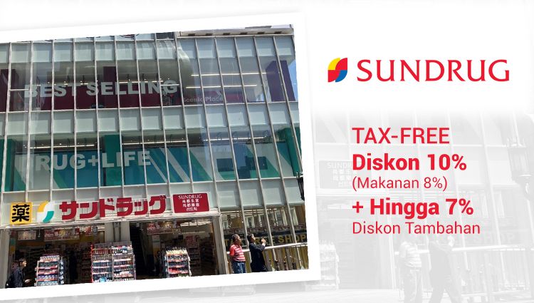 Kupon Diskon Sundrug , Drug Store Jepang