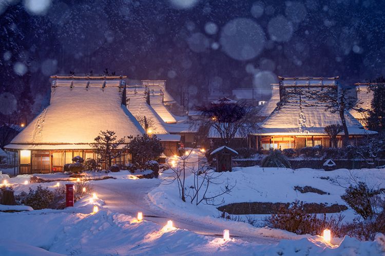 Kayabuki no Sato Snow Lantern Festival