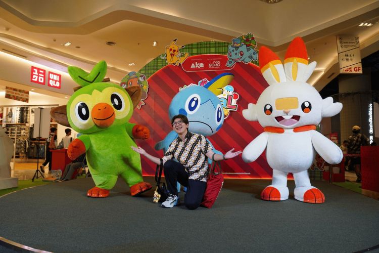 Meet & Greet bersama Trio Gallar (Grookey, Sobble, Scorbunny)