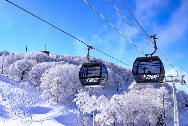 Nozawa Onsen Ski Resort Gondola (Nagano Prefecture Official Tourism)