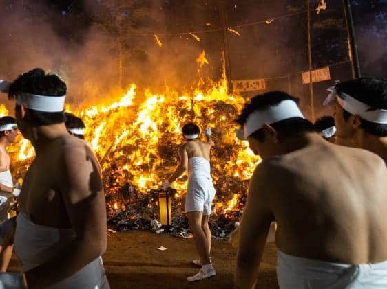 Dontosai Matsuri Prefektur Miyagi