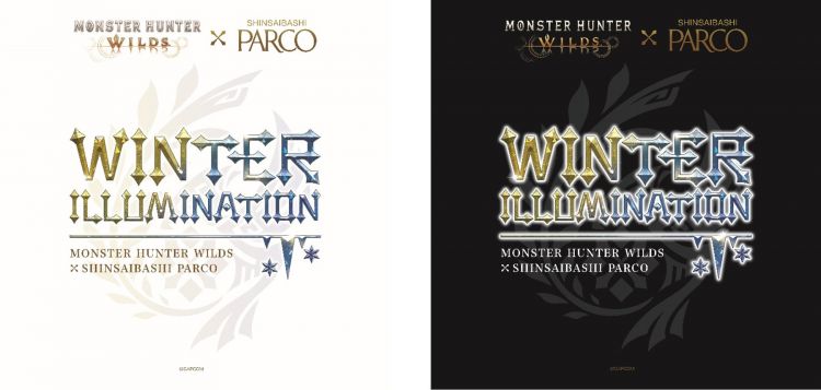 MONSTER HUNTER WILDS×PARCO WINTER ILLUMINATION