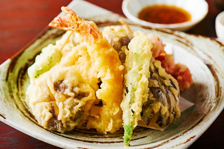 Tempat makan tempura di Jepang