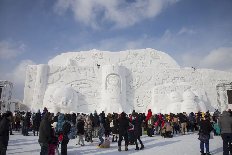 Asahikawa Winter Festival (Hoshino Resorts Tomamu)