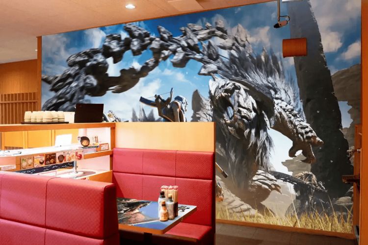 Interior bertema Monster Hunter (Capcom)