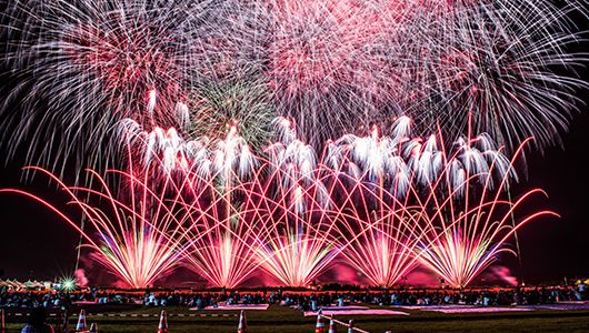 Utsunomiya Fireworks Festival, destinasi wisata Utsunomiya di Prefektur Tochigi