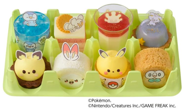 PokéPiece 8-Piece Cake Collection