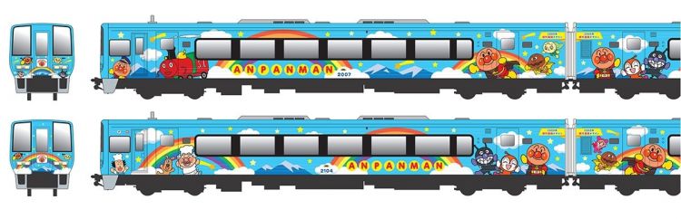 Desain Kereta Anpanman Desain Kereta Anpanman