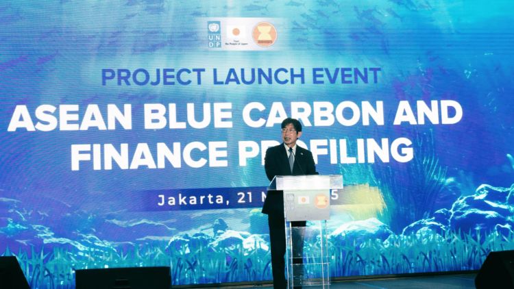 ASEAN, Pemerintah Jepang, dan UNDP secara resmi meluncurkan Proyek ASEAN Blue Carbon and Finance Pro ASEAN, Pemerintah Jepang, dan UNDP secara resmi meluncurkan Proyek ASEAN Blue Carbon and Finance Pro