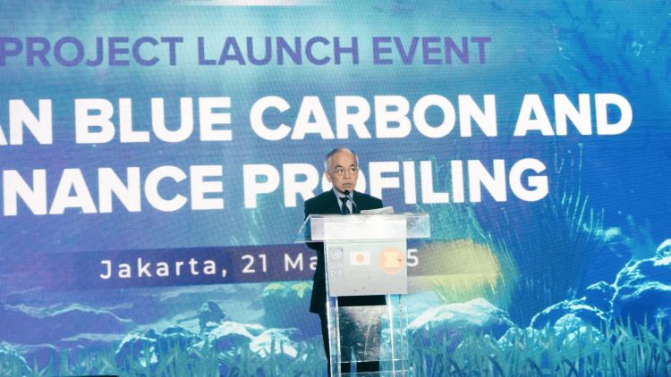 ASEAN, Pemerintah Jepang, dan UNDP secara resmi meluncurkan Proyek ASEAN Blue Carbon and Finance Pro ASEAN, Pemerintah Jepang, dan UNDP secara resmi meluncurkan Proyek ASEAN Blue Carbon and Finance Pro