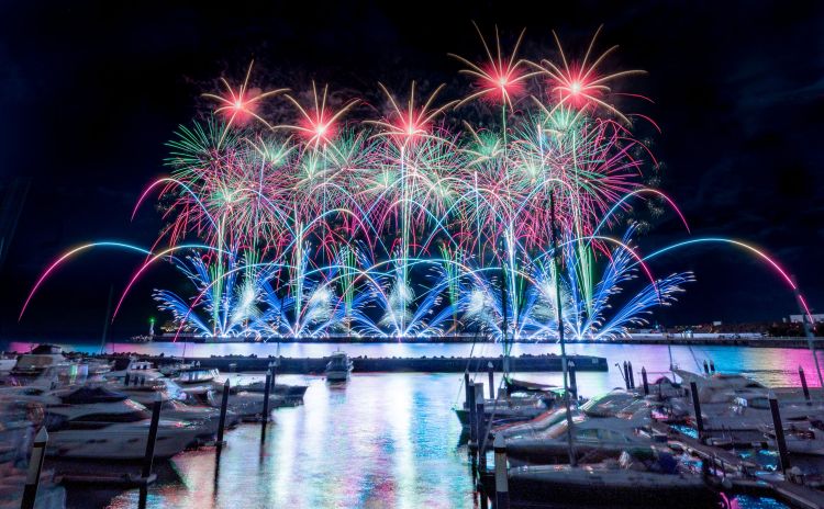 Atami Marine Sea Fireworks Festival Atami Marine Sea Fireworks Festival