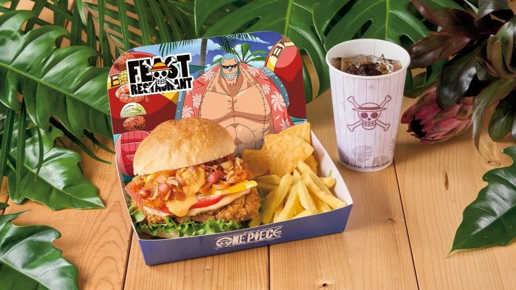 Franky’s Cajun Fried Chicken Burger Set